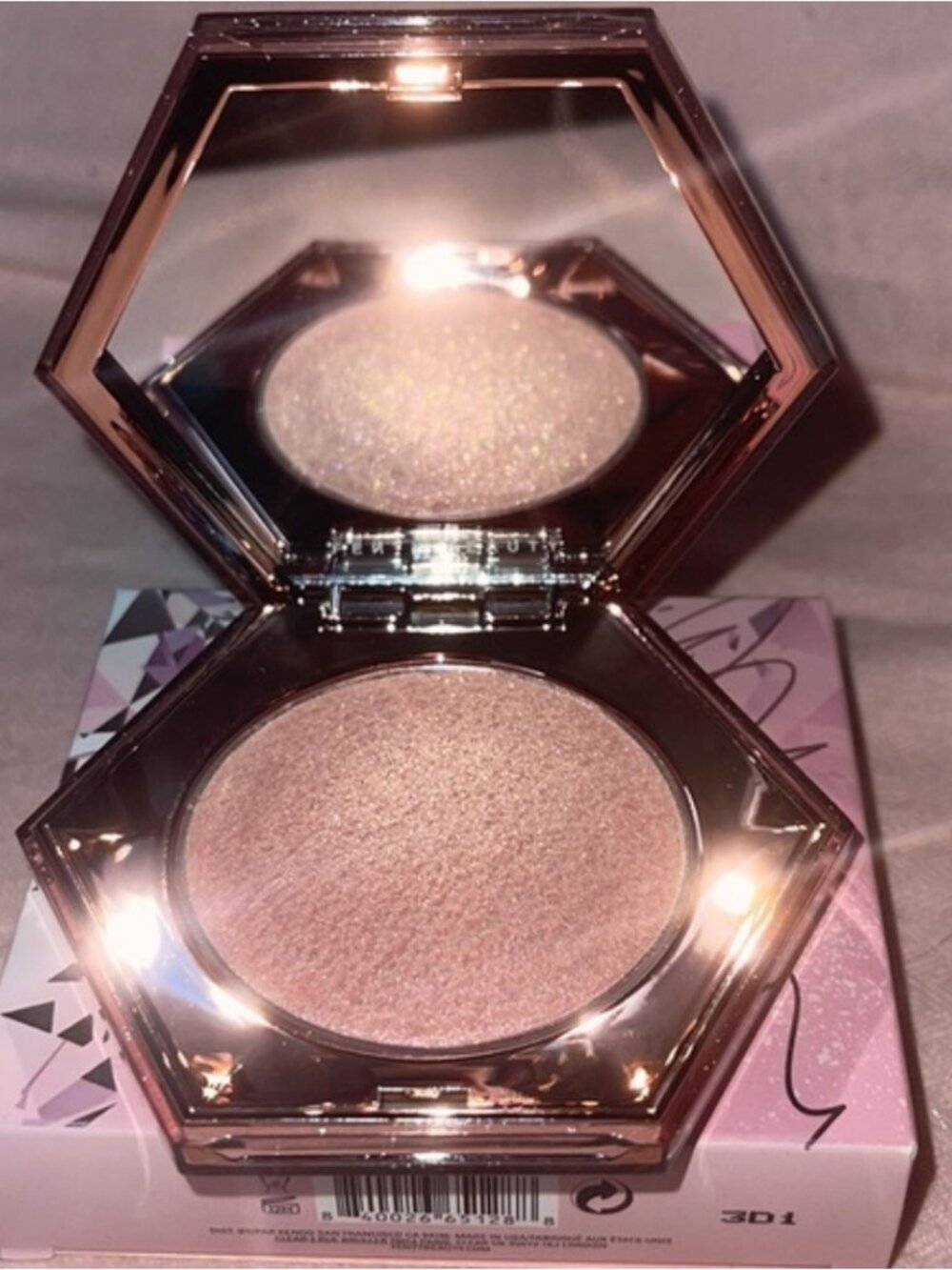 FENTY BEAUTY by Rihanna Diamond Bomb All-Over Diamond Veil:  Rose Rave